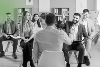 Consultant advising on selecting the specific business activity and licensing categories for company formation.