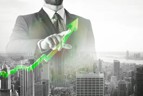 Icon representing specialized CFO Services for Growth, focusing on financial strategies to scale and expand the business.