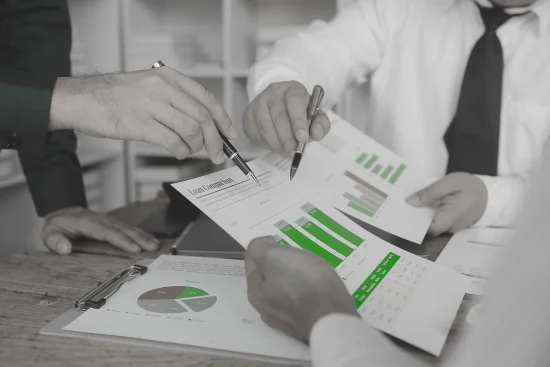 Icon representing professional Month End Financial closing and reporting services, providing accurate monthly performance summaries.