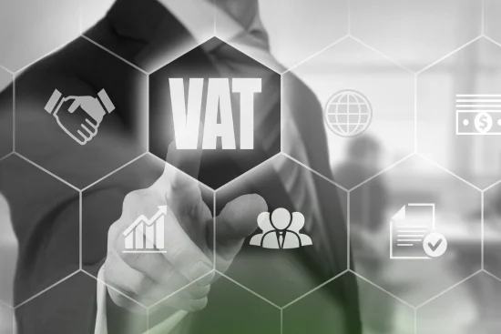 Icon representing professional services for UAE VAT Registration with the Federal Tax Authority (FTA).